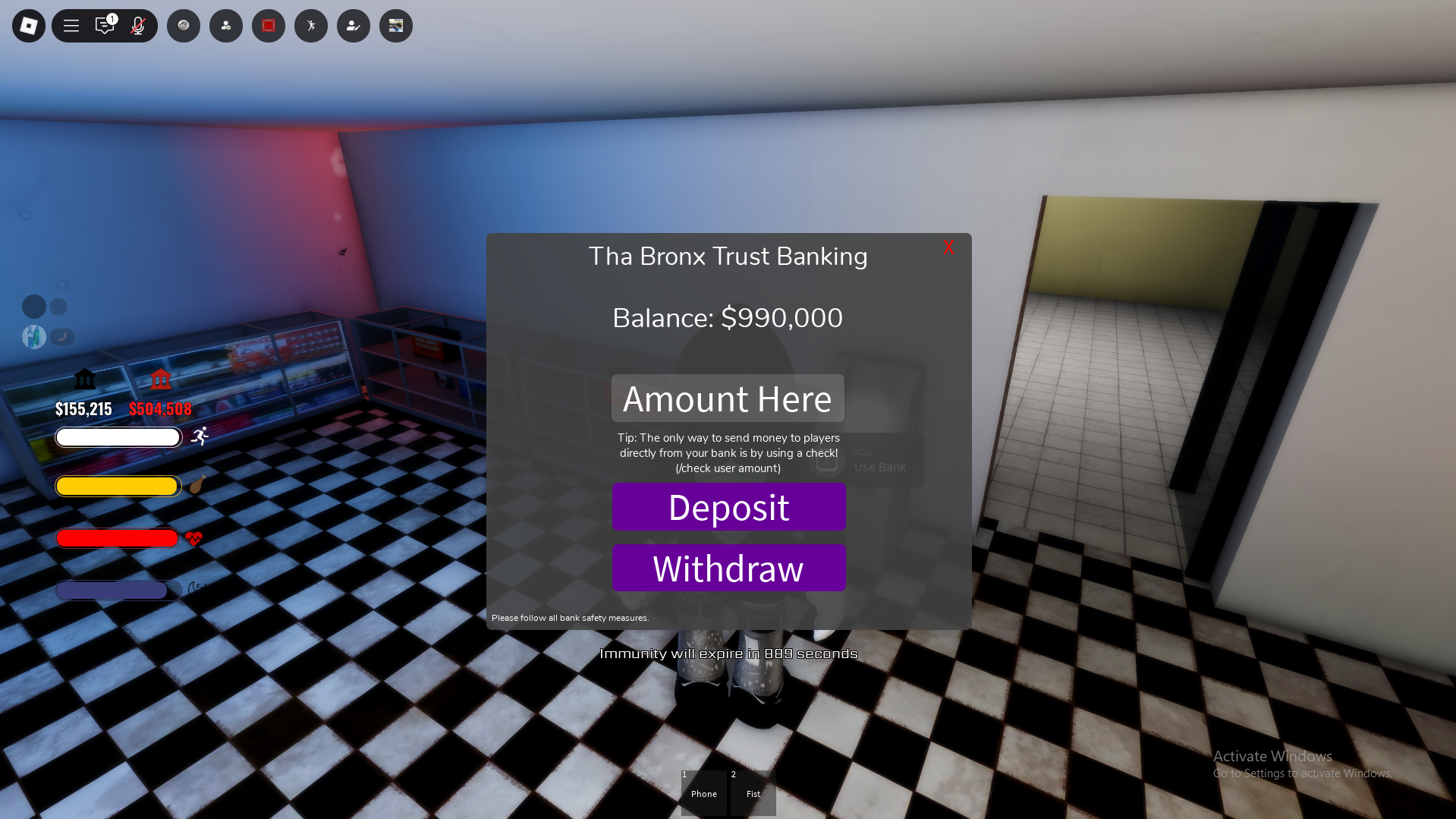 BRONX 3 acc 2 mil and Rolls royce
